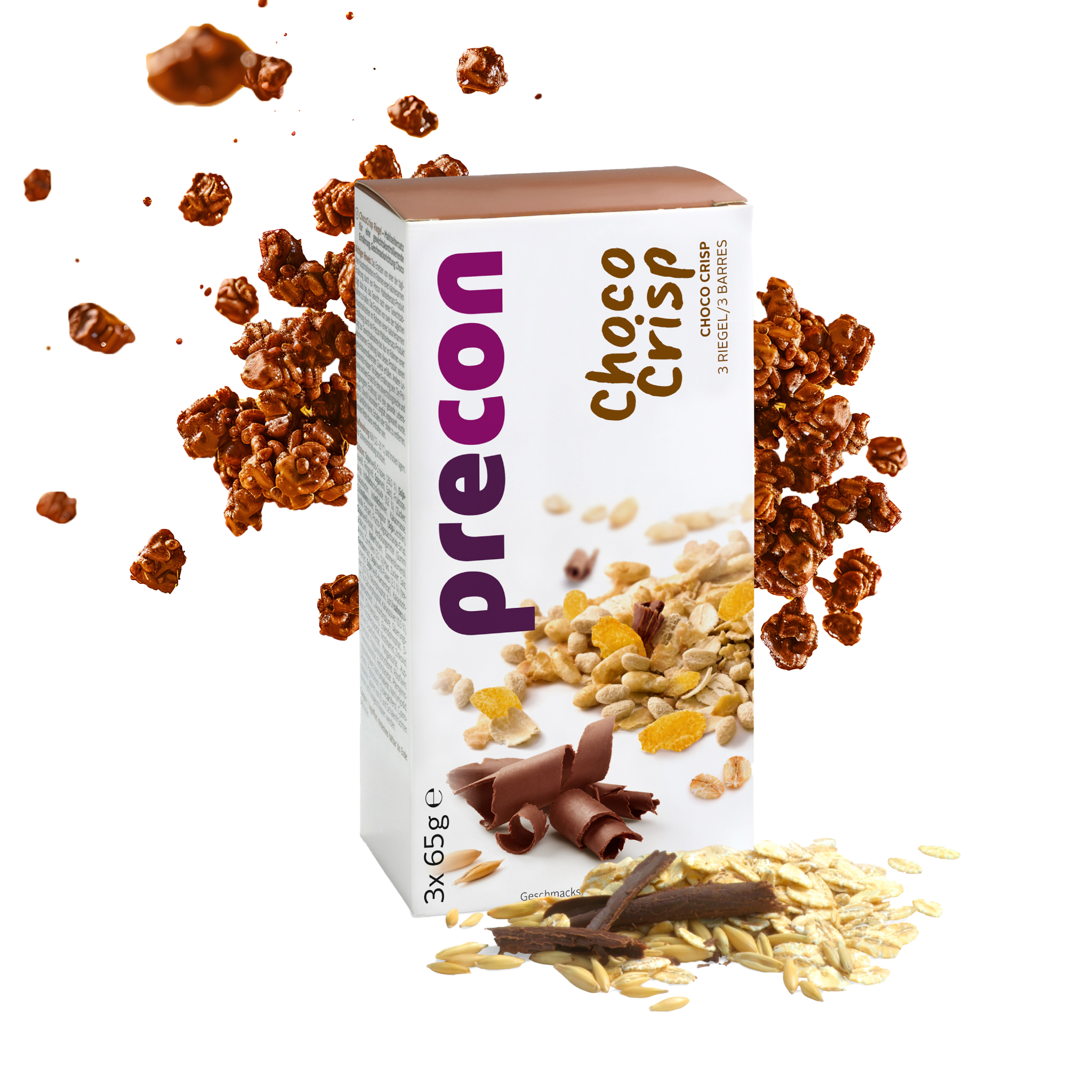 Precon Diät - ChocoCrisp Riegel (3 Stück)
